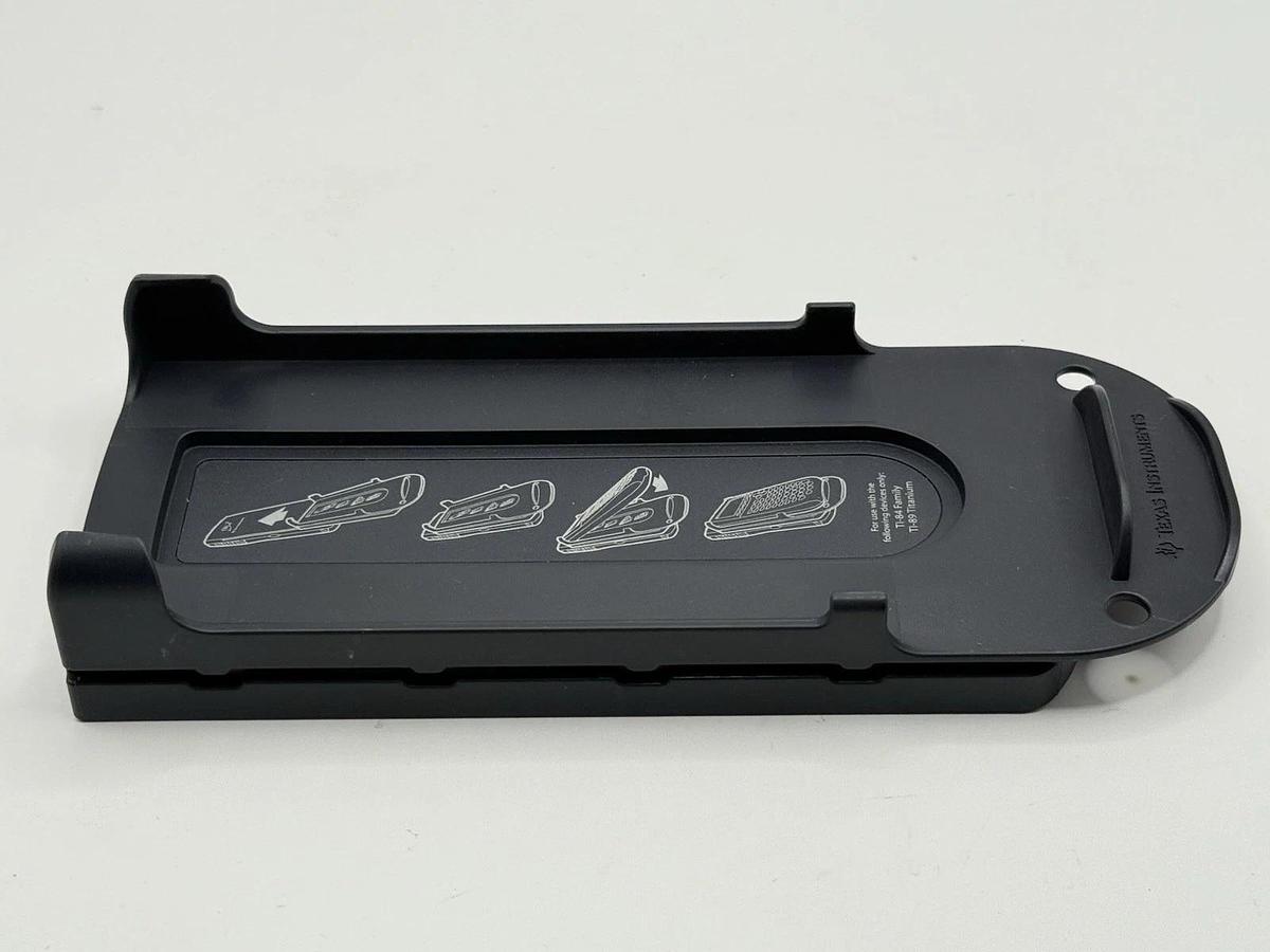 Used Texas Instruments Calculator TI-84 TI-89 Slide Case Cover Only - Black