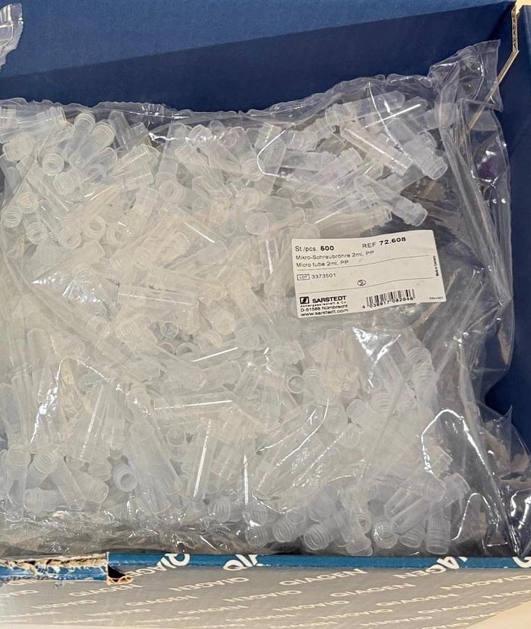 SARSTEDT 72.608 Micro Tube 2ml PP (500 pcs.)