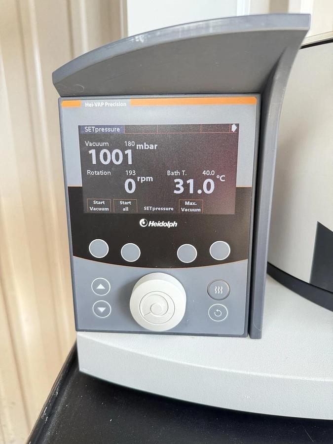 Used Heidolph Basis Hei-VAP ML Rotary Evaporator w/ Heating Bath Hei-VAP