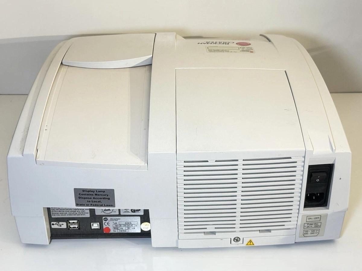 Used Beckman Coulter DU 730 Life Science UV/Vis Spectrophotometer PN A23616