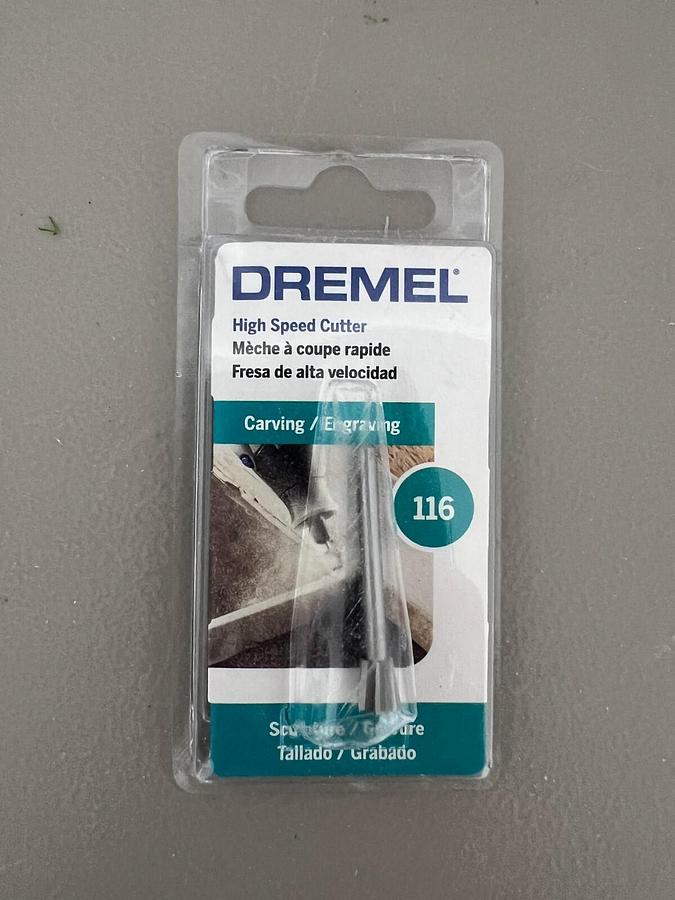 Used DREMEL 116 ROTARY POWER TOOL 1/4" HIGH SPEED CUTTER ATTACHMENT NEW