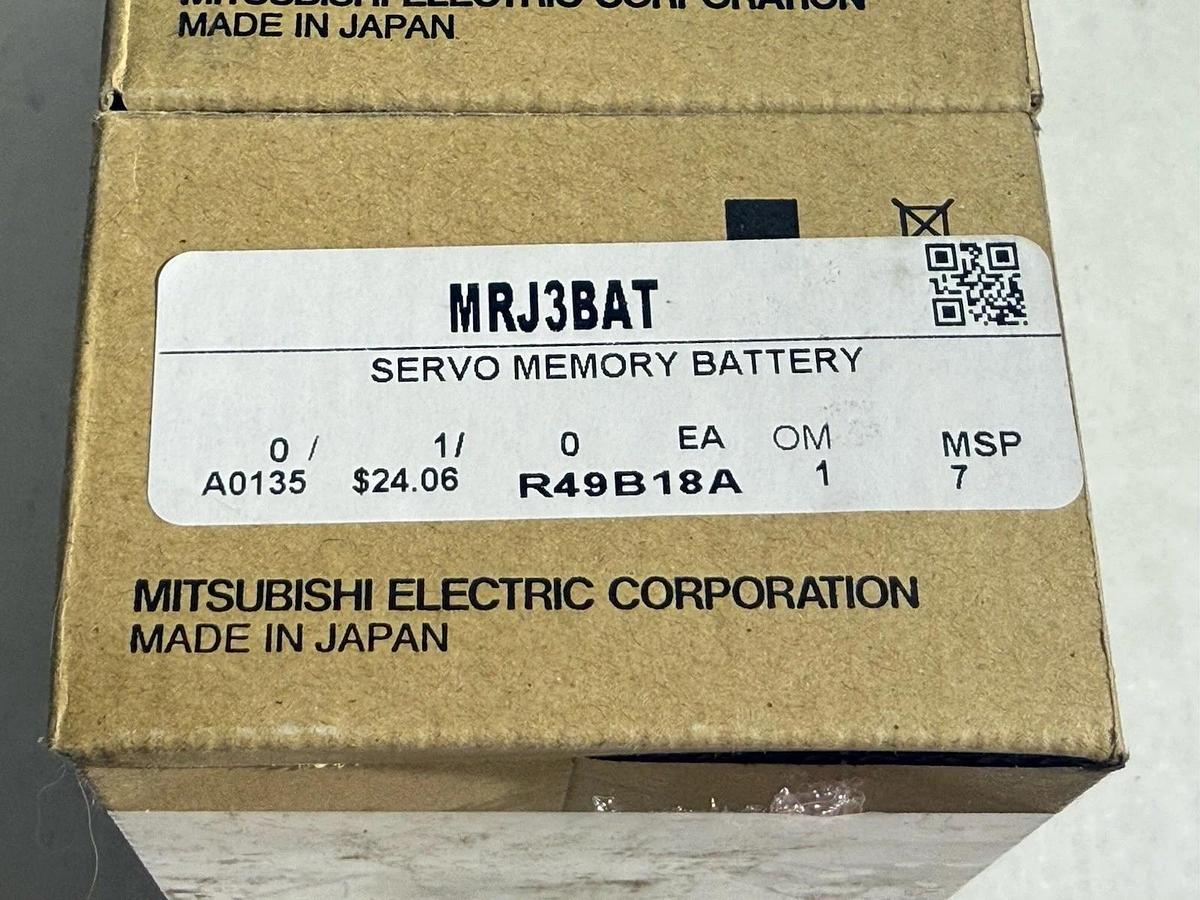 New Mitsubishi Electric MR-J3BAT MRJ3BAT Servo Memory Battery