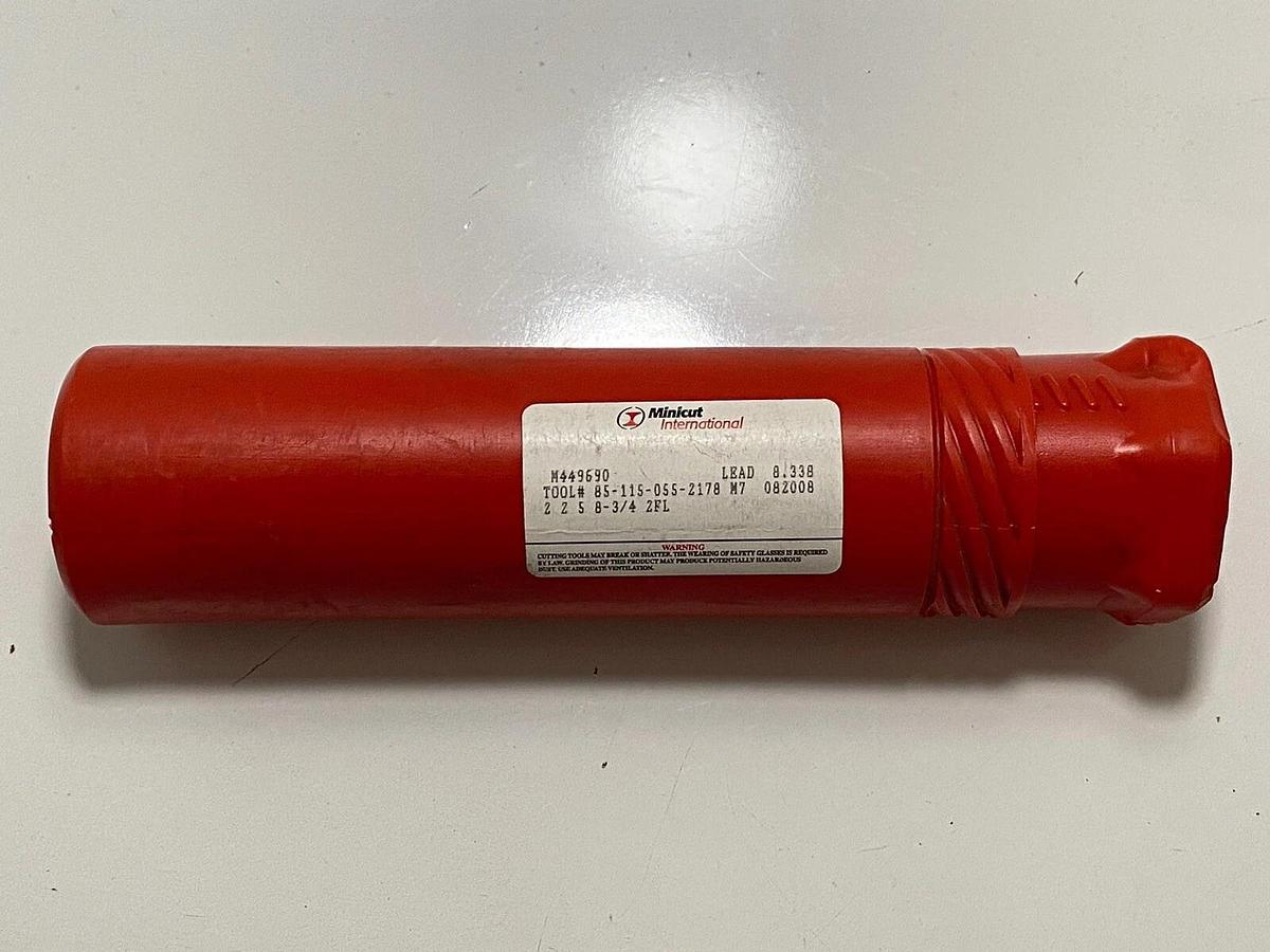 Used Minicut International - End Mill 2” 85-115-055-2178 Flute M449690 Lead 8.338