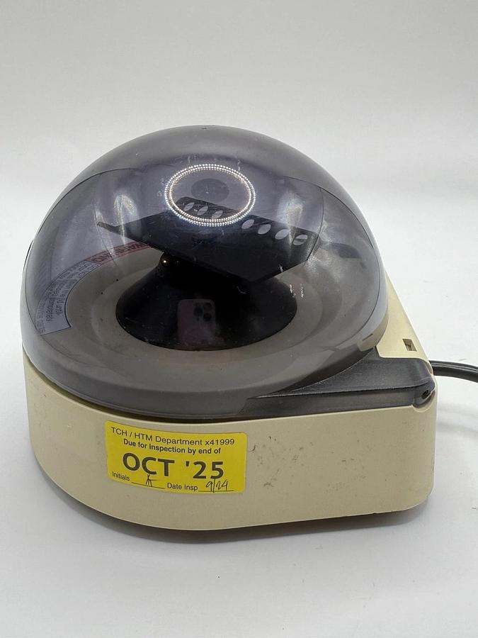 Used TOMY KOGYO Capsulefuge PMC-860 Micro Centrifuge w/ Butterfly Fixed Rotor