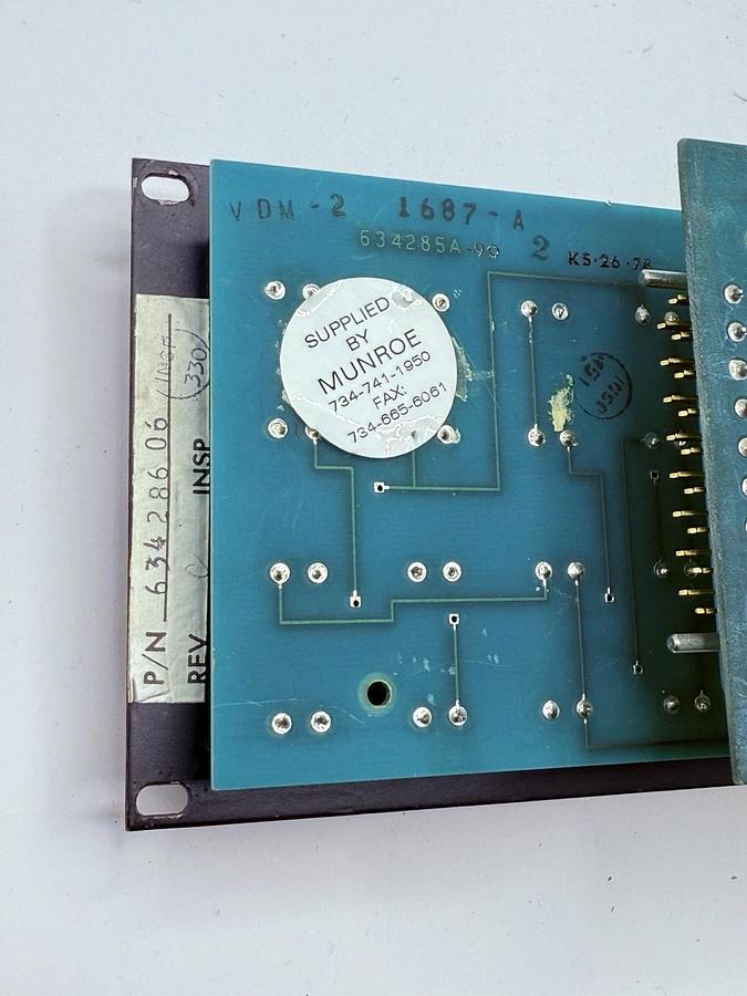 Used Allen Bradley 634286-06 Keyboard Keypad