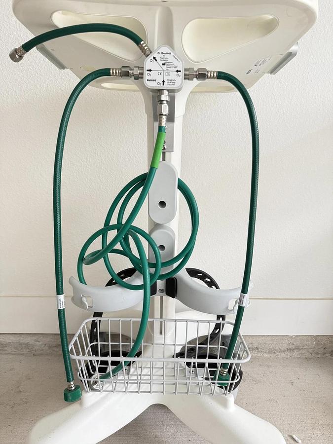 Used Accessory Holder For Mobile Rolling Cart Medical Trolley (Philips V60 Cart)