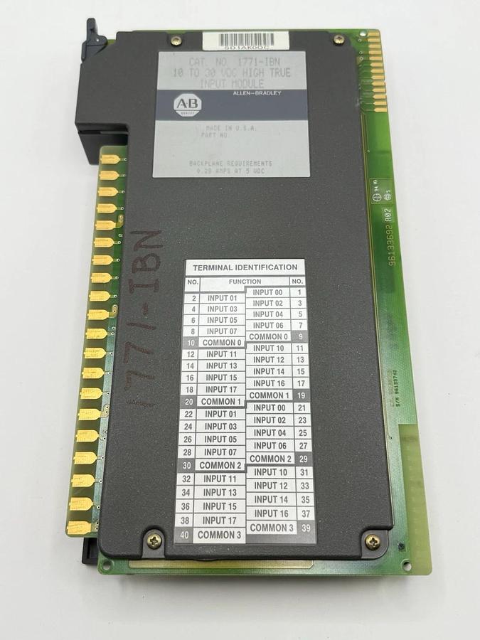 Used Allen-Bradley 1771-IBN 10 To 30 VOC High True Input Module
