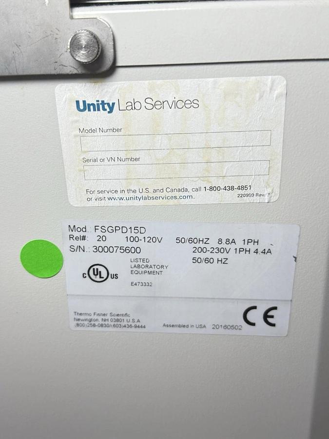 Used Thermo Scientific Dual Water Bath Isotemp GPD 150 (Model: FSGPD15D)