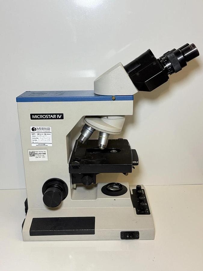 Used Reichert Microstar IV Series Model 410 Compound Microscope - 4 Objectives