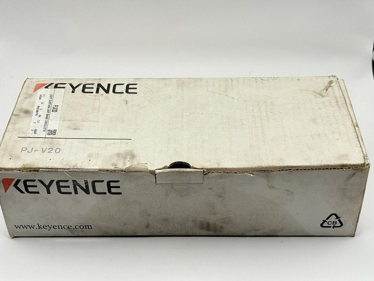 Used Keyence PJ-V20 PJV20 Safety Light Curtain Unit Base Obsolete Kit