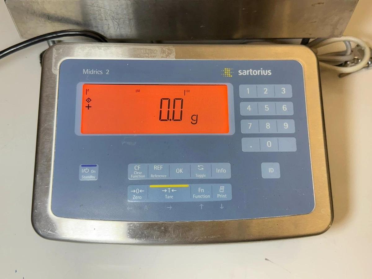 Used Sartorius Midrics 2 MIS2U Platform Digital Lab Scale