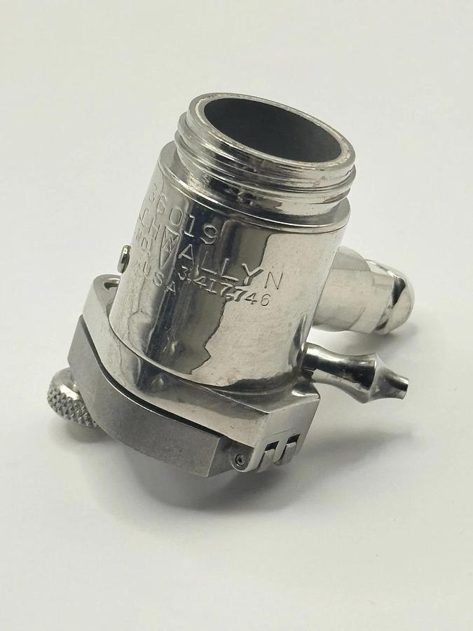 Used Welch Allyn 36019 Fiber Optic Light Head USA 3,417,746