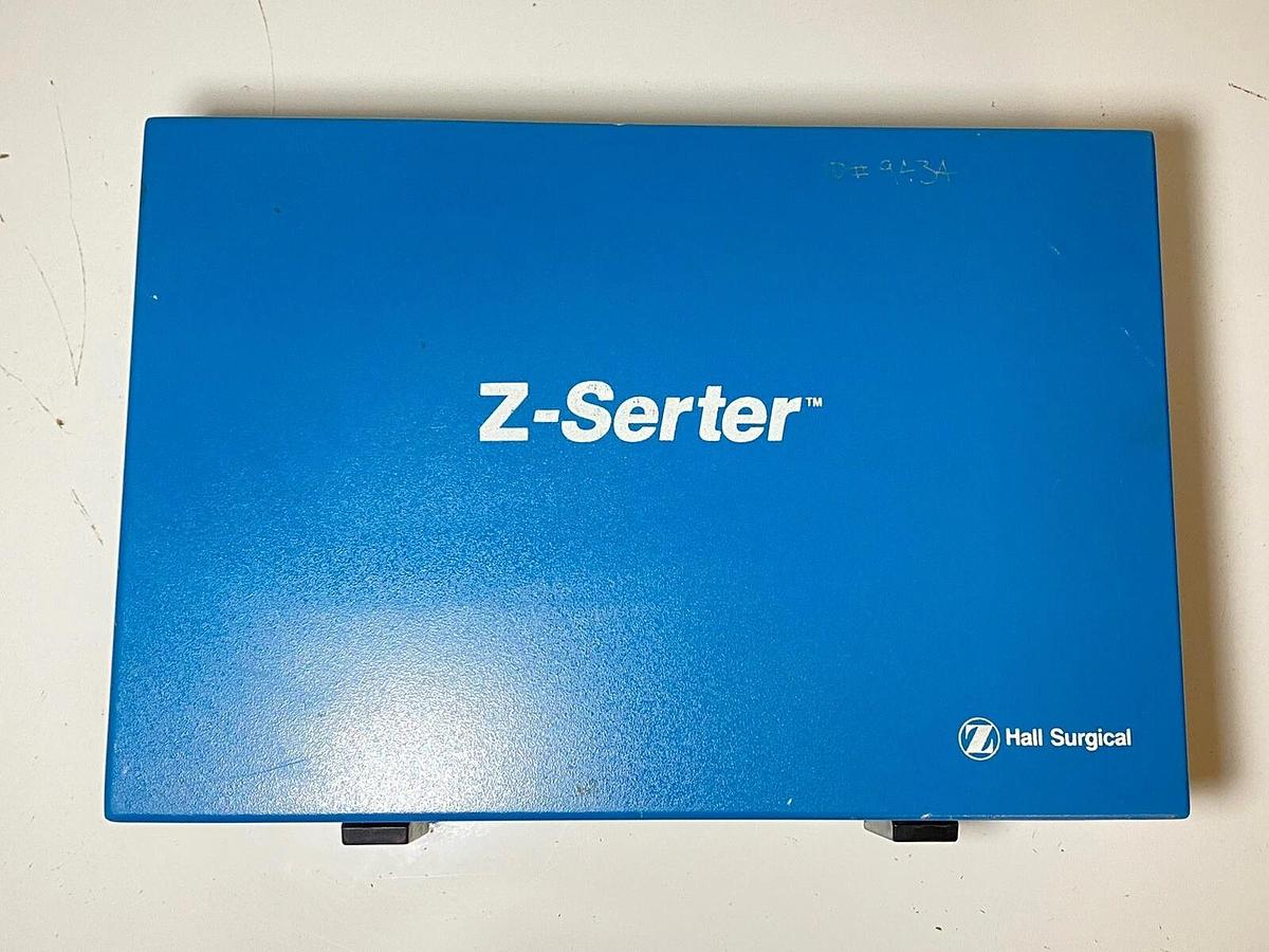 Used ZIMMER HALL 5050-20 Z-Serter Wire Driving System With 5050-026 Sterilizing Case