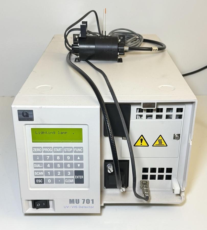 Used GL Sciences Inc. - MU 701 UV-VIS Detector HPLC Chromatography Model: MU701