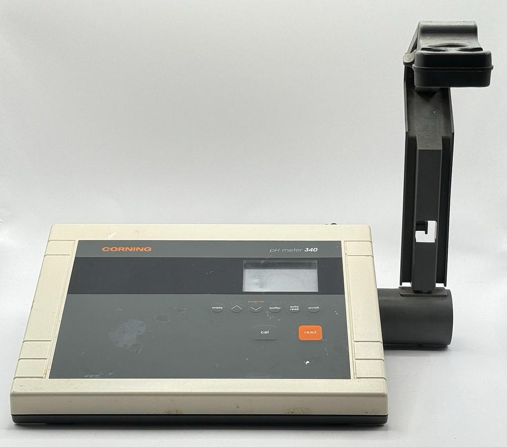 Used Corning Model 340 Laboratory Lab pH Meter Measurement Device