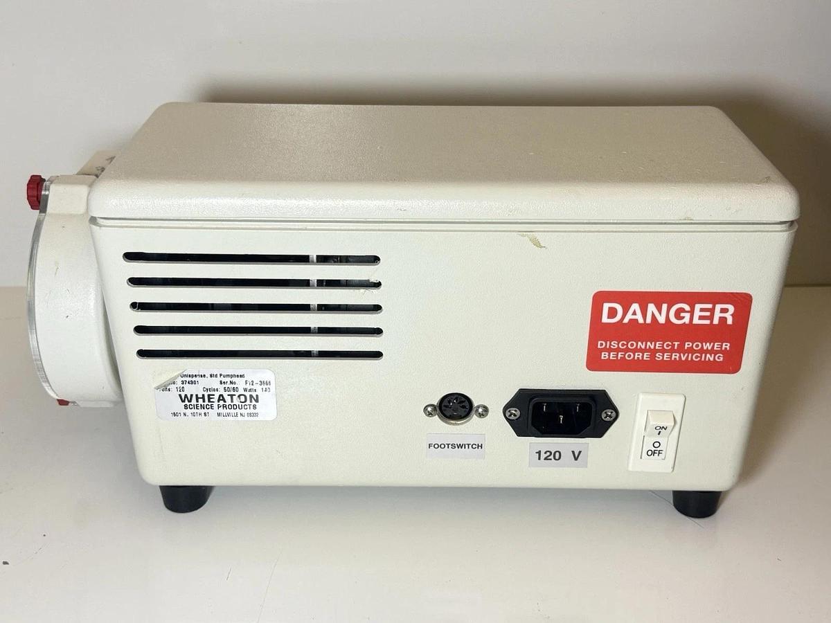 Used Wheaton Unispense Mini Dispenser Pump Model: 374301