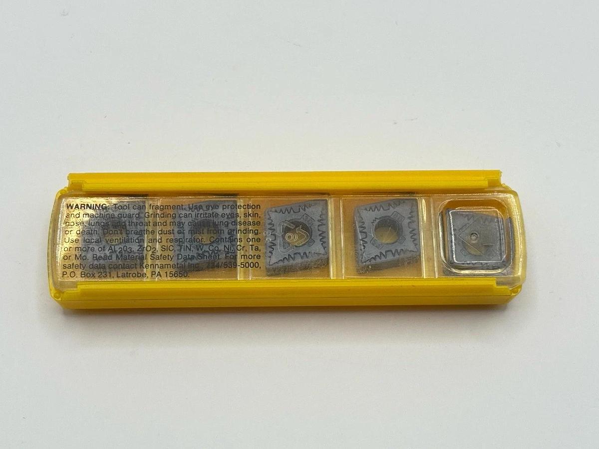 Used Lot 9 Kennametal Carbide Inserts CNGG432FS CNGG120408FS KC5510 (2229550)