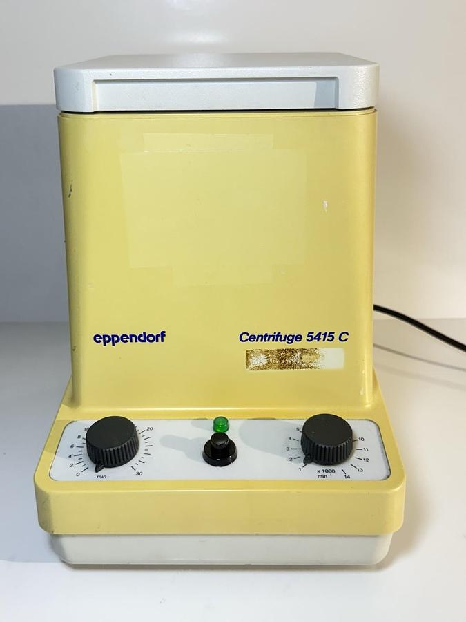 Used Eppendorf Centrifuge 5415 C Microcentrifuge W/Rotor 5402 5415