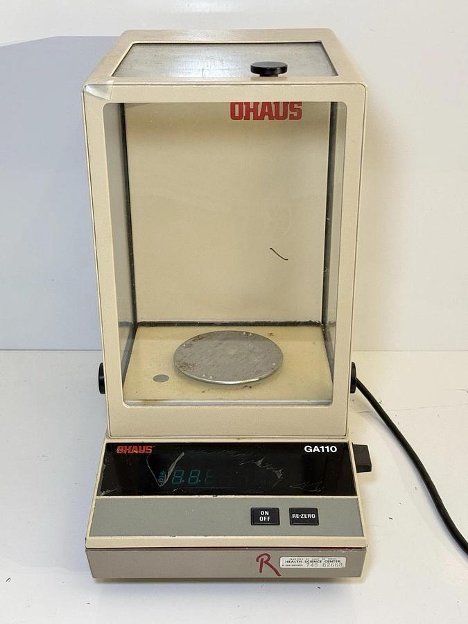 Used Ohaus GA 110 GA110 Laboratory Lab Digital Scale