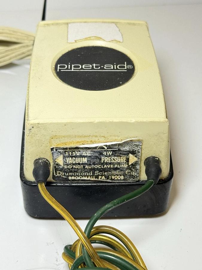 Used Drummond Scientific Pipet-Aid Electric Pipette Pipet Pump