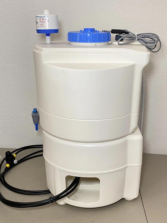 Used Millipore Water Reservoir Storage Tank 30L PE TANKPE030