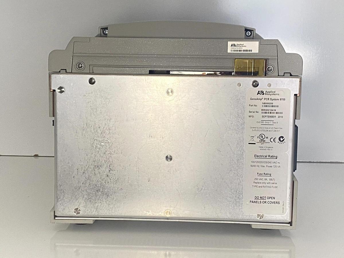 Used Applied Biosystems ABI GeneAmp PCR System 9700 96-Well Thermal Cycler