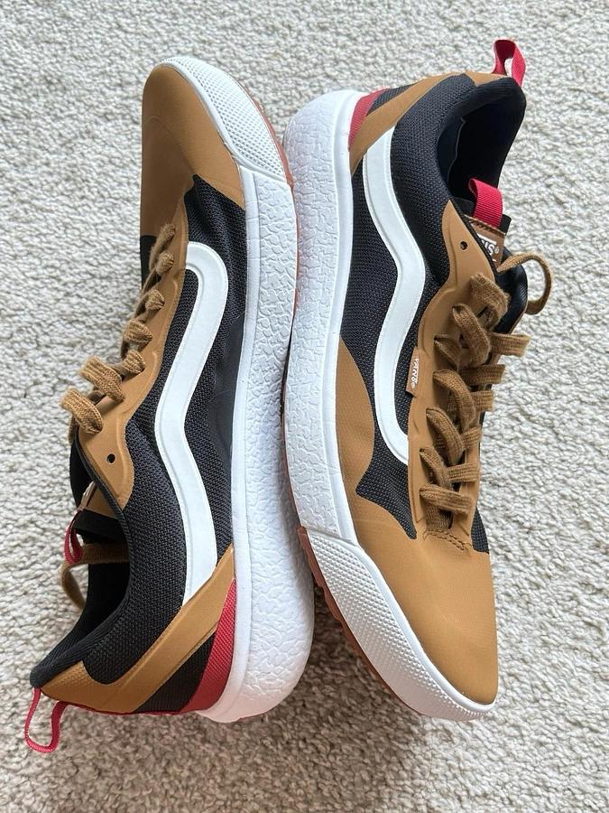 Used (LOT of 4) Vans Mens Sz 11.5 Ultra Range Shoes - Brown, Green, Gray, White