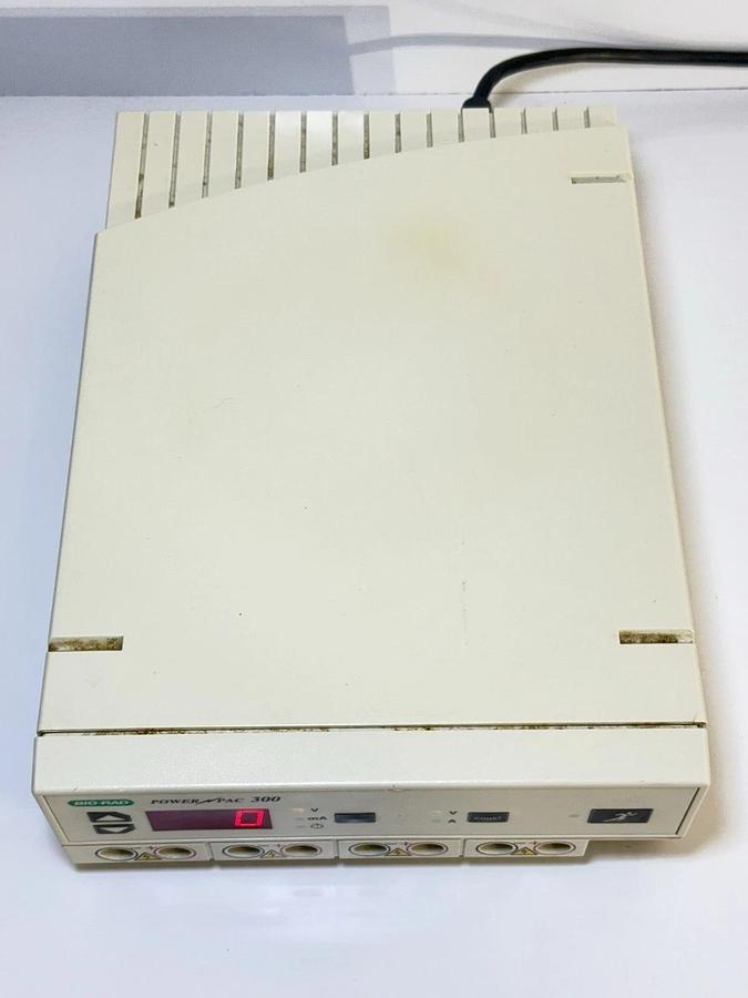 Used Bio-Rad BioRad Power PAC 300 Gel Electrophoresis System Power Supply Unit