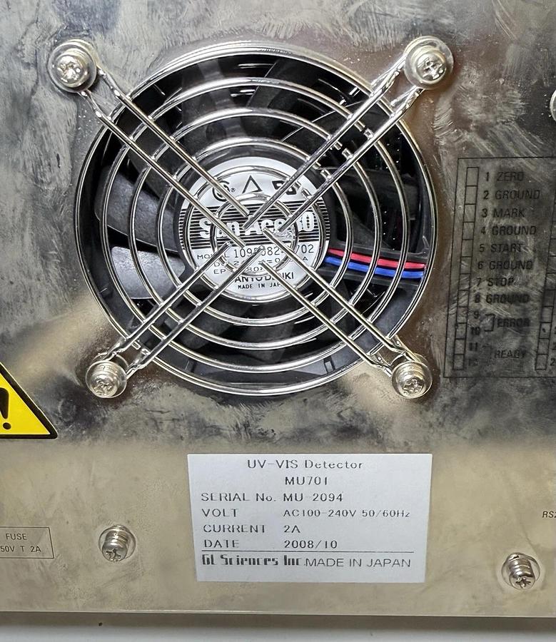 Used GL Sciences Inc. - MU 701 UV-VIS Detector HPLC Chromatography Model: MU701