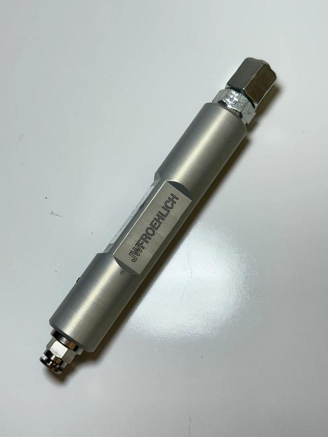 Used JW Froehlich Leak Orifice - OR8 LT13631 (8Sccm @ 200kPa)