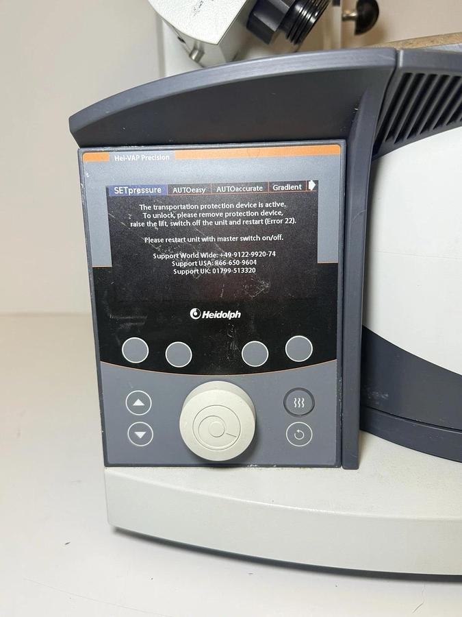 Used Heidolph Basis Hei-VAP ML Rotary Evaporator with Heating Bath Hei-VAP