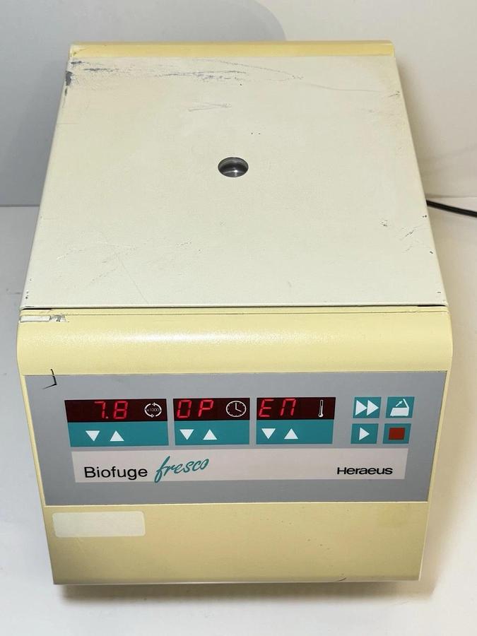 Used Heraeus Kendro Biofuge Fresco Centrifuge 75005515 (D-37520 Osterode) Year: 2002