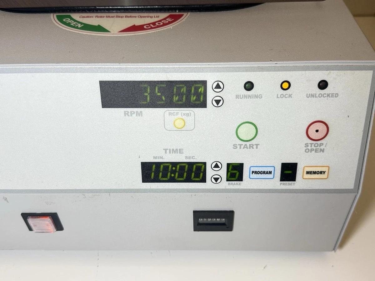 Used SARSTEDT Laboratory Centrifuge Model: LC-24  w/ 6 Buckets