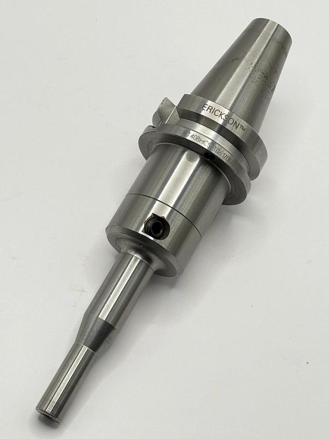 Used Erickson Tool Holder BT40BHCSLT06170M Germany (B7 NG02) Hydraulic Slim-line tool