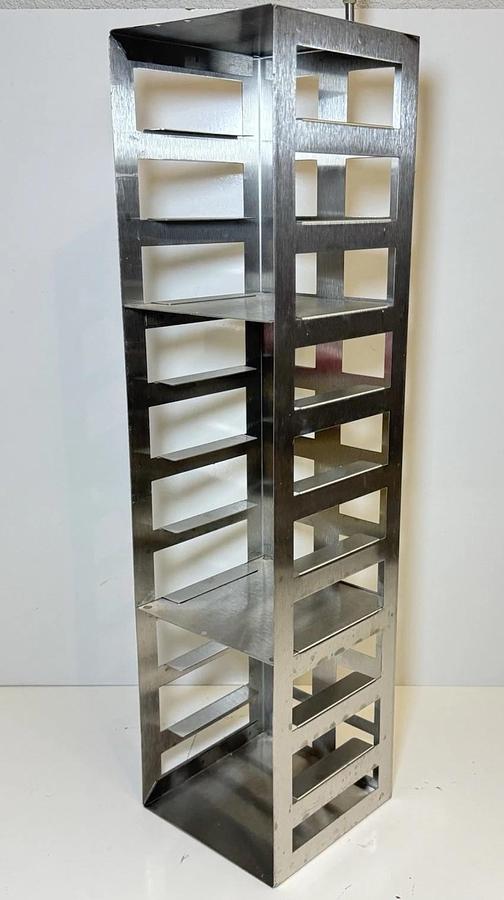 Used Thermolyne Cryogenic Cryo Stainless Steel Storage System - Replacement Rack
