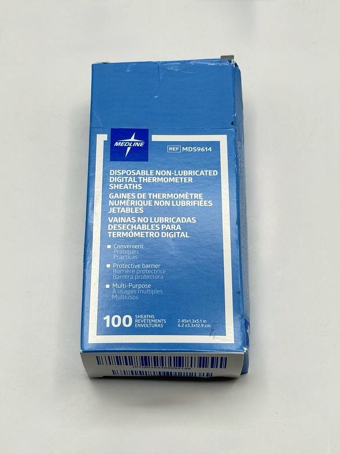Used New Medline Disposable Thermometer Sheaths MDS9614