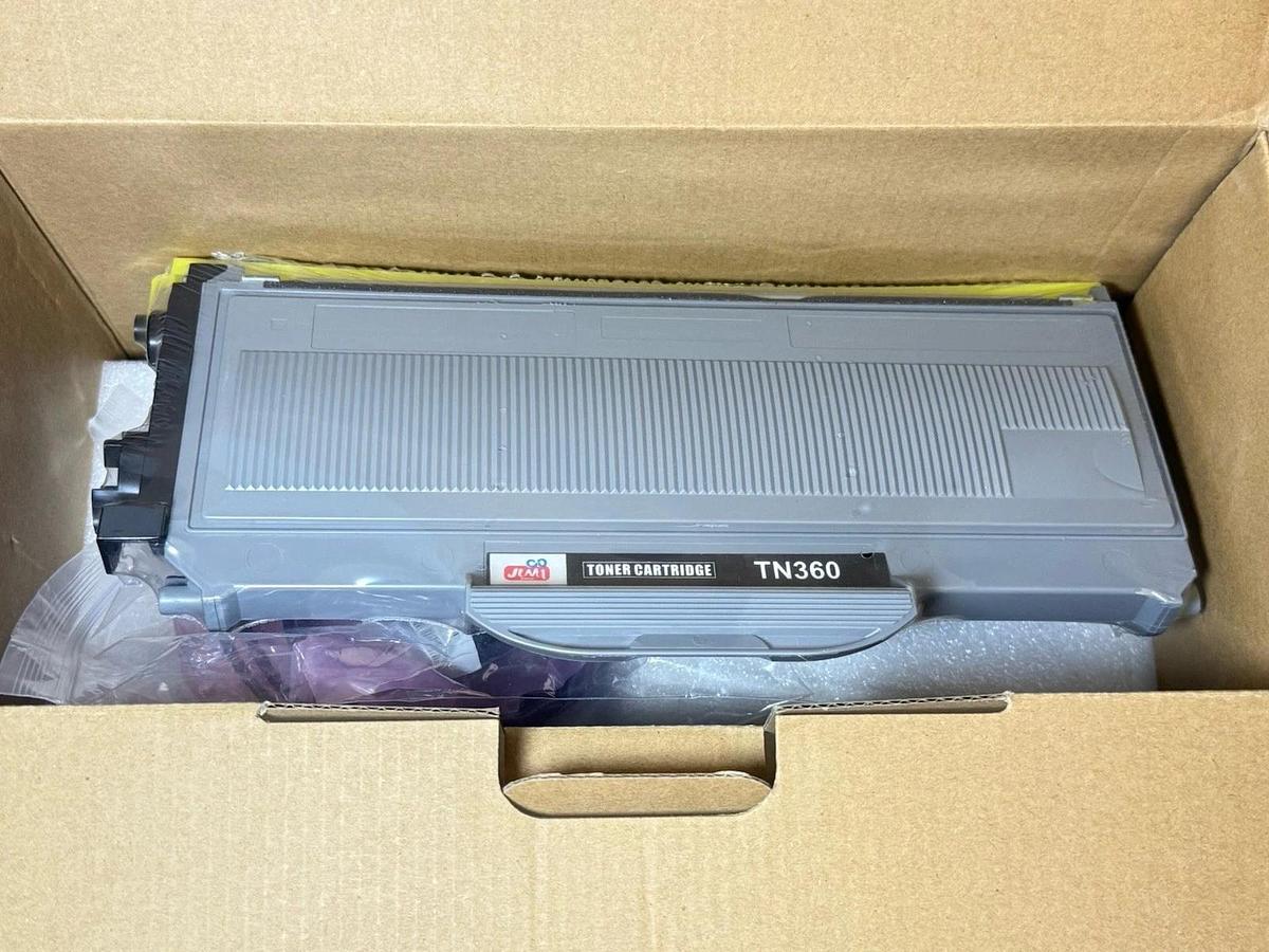 Used New JIMIGO TN-360 High Yield Toner Cartridge - Black 636123915619