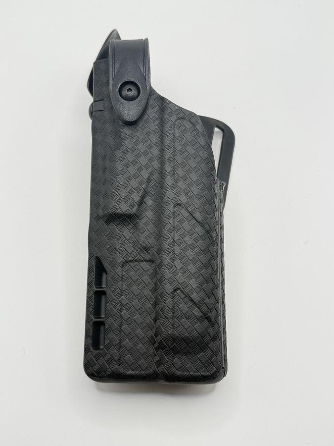Used Safariland Glock 9/40 Light Black STX Basket Weave Duty Holster 7360-832 LH