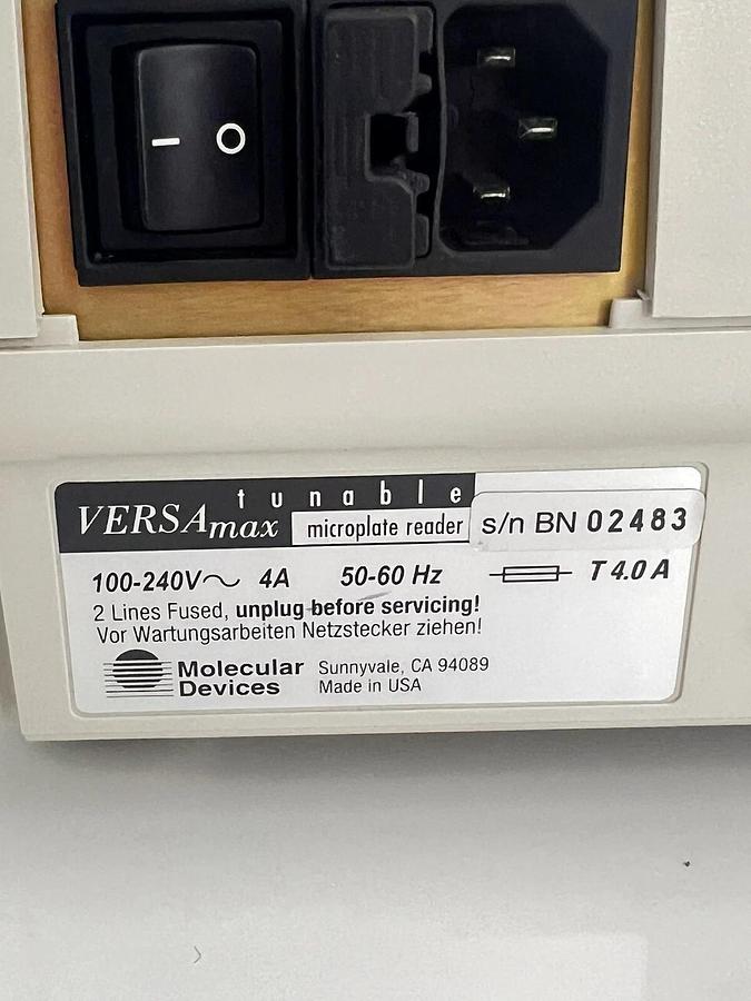 Used Molecular Devices VersaMax Tunable Microplate Reader