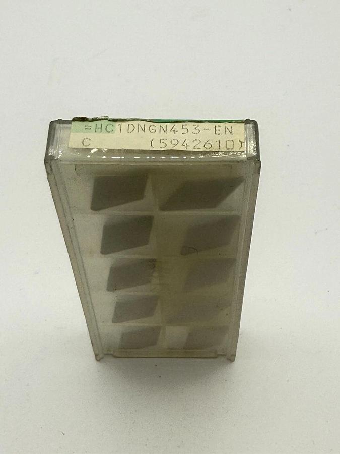 Used NTK Turning Inserts white Ceramic HC1DNGN453-ENC (5942610)