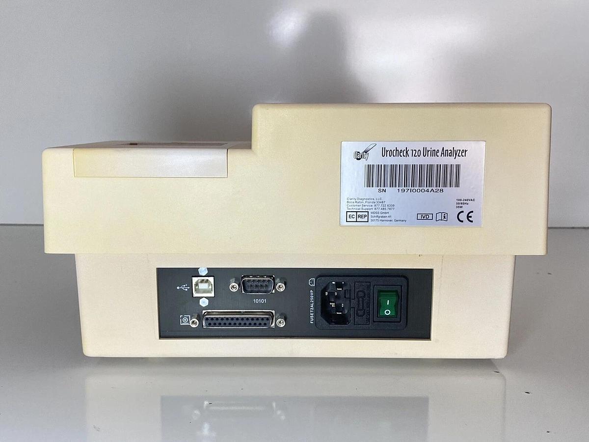 Used Clarity Urocheck 120 Urine Analyzer