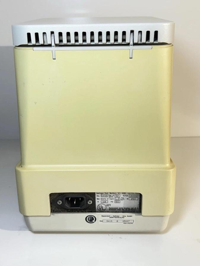 Used Eppendorf Centrifuge 5415 C Microcentrifuge W/Rotor 5402 5415