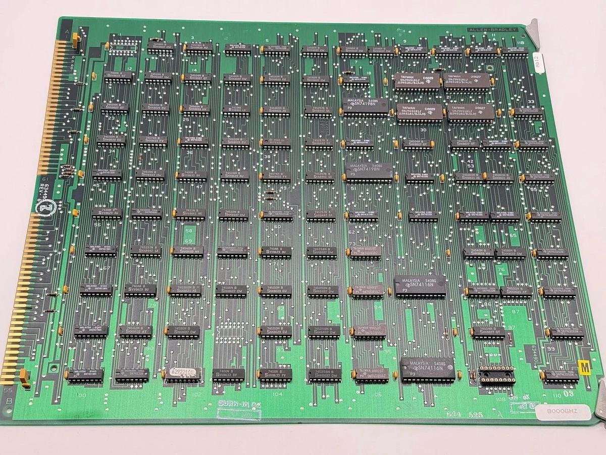 Used Allen Bradley 8000-GHZ / 8000GHZ 634490 Arithmetic Logic Board Module