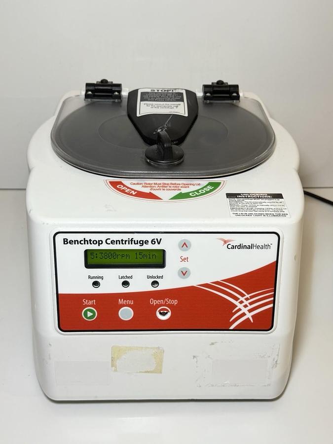 Used Drucker Diagnostics 642VES Cardinal Benchtop Centrifuge 6V