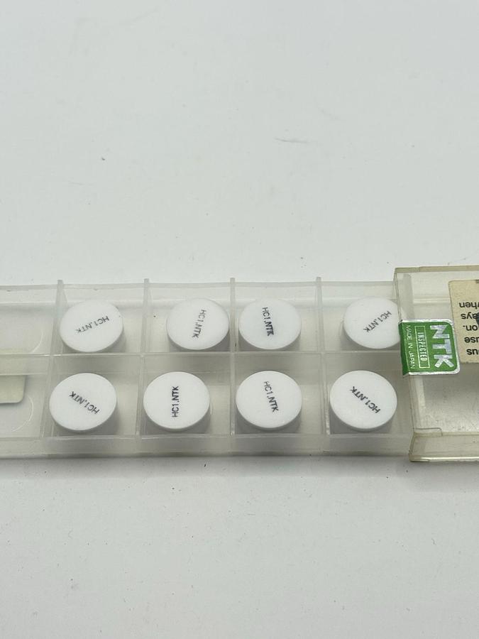 Used NTK Turning Inserts white Ceramic HC1RNGN550-ENC (5057104)