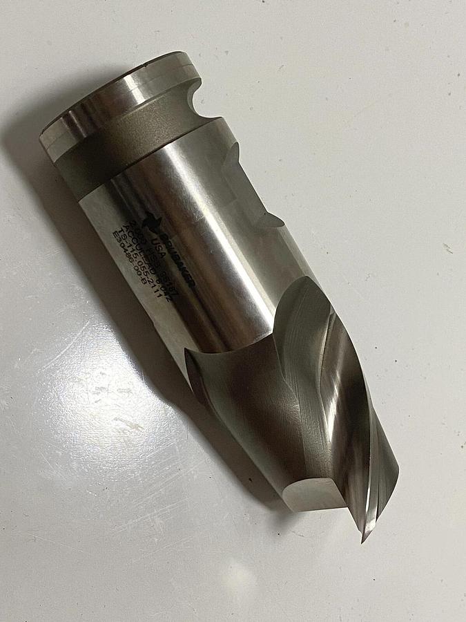 Used Brubaker Tool USA - HSS End Mill E30486-00-B / 30486 2” 5-3/4 TS-115.055-2111