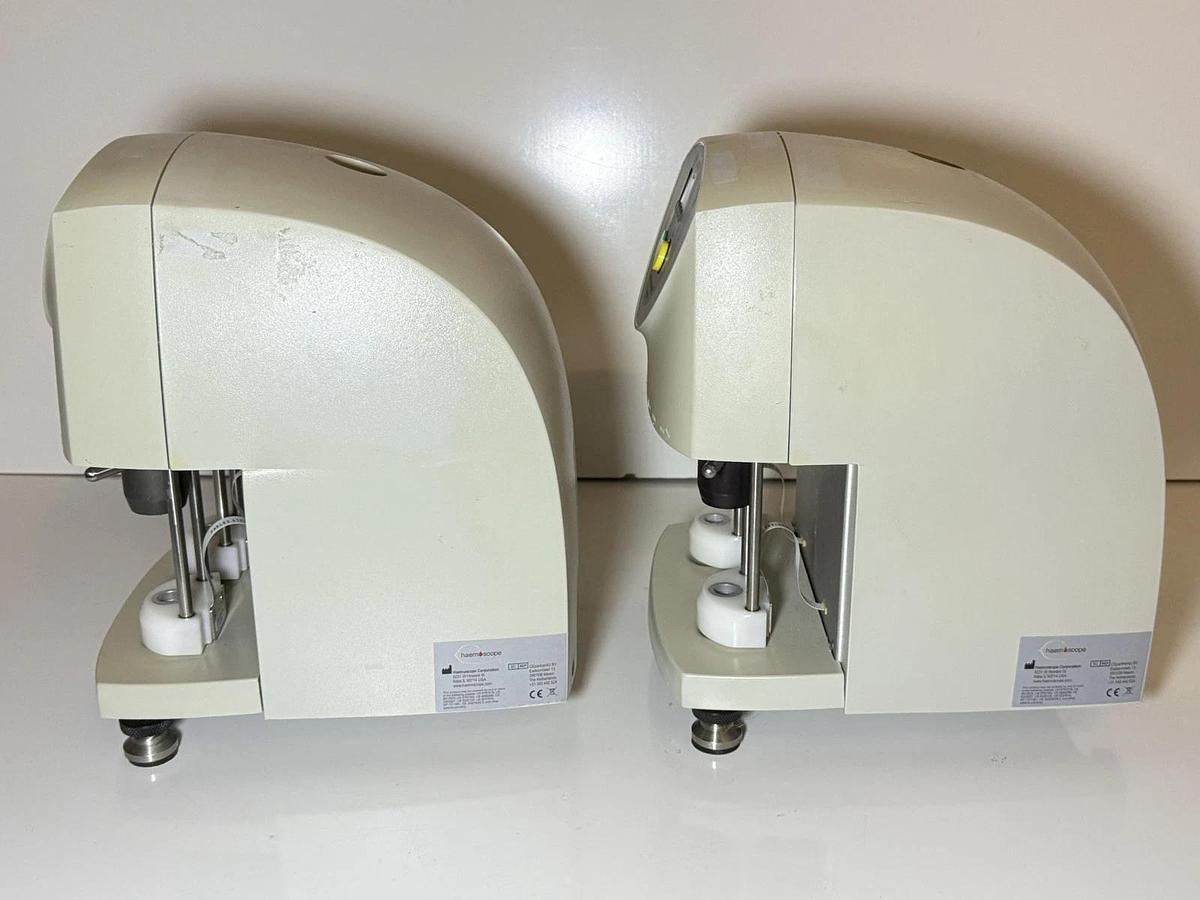 Used Lot 2 Haemoscope Haemo Scope TEG 5000 Thrombelastograph Hemostasis Analyzer