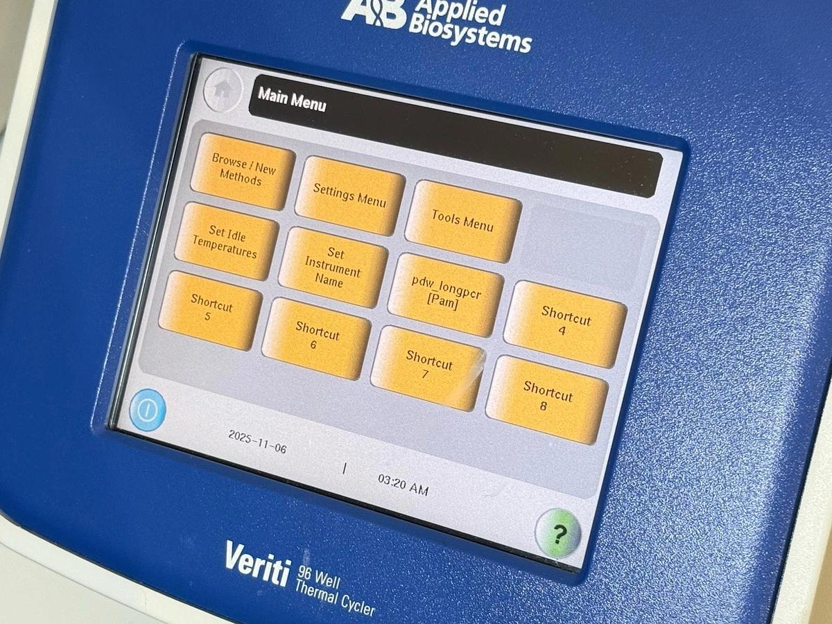 Used Applied Biosystems Veriti 96-well Thermal Cycler PCR Model: 9902 (P/N: 4375786)