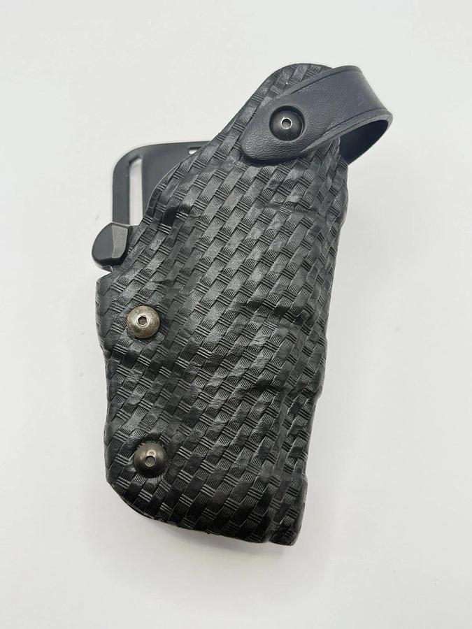 Used Safariland Black Basket weave Duty Holster 6070-83 Glock 17 22 RH