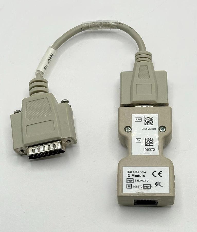 Used CAPSULE B1DIMCT01 Datacaptor ID Module Cable Connector for GE Dinamap V100
